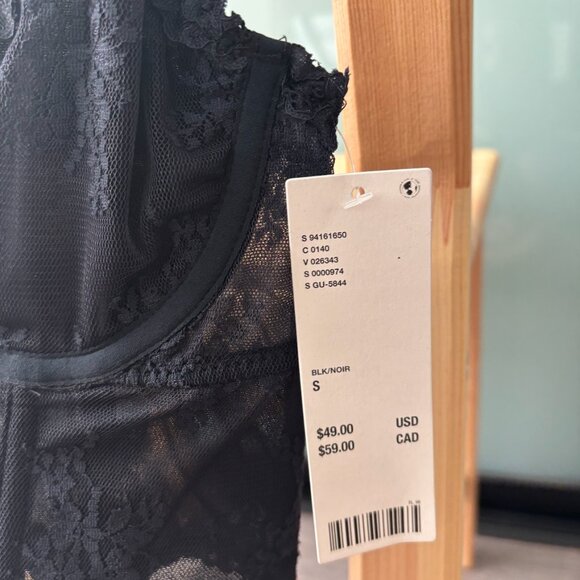 NWT Out From Under Firecracker Lace Corset - Women's Small - Picture 6 of 6